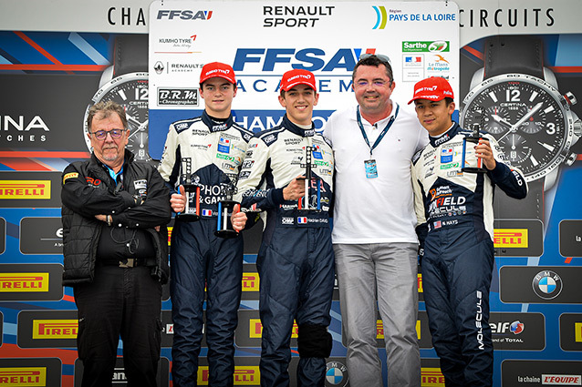 F4 Academy: David Champion avec panache et 1er succès pour Mettetal