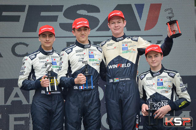 F4 Academy: Hadrien David masters the game in the rain at Pau