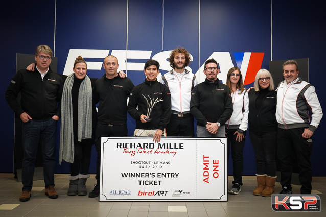 Rafael Villagomez remporte la Richard Mille Young Talent Academy 2019