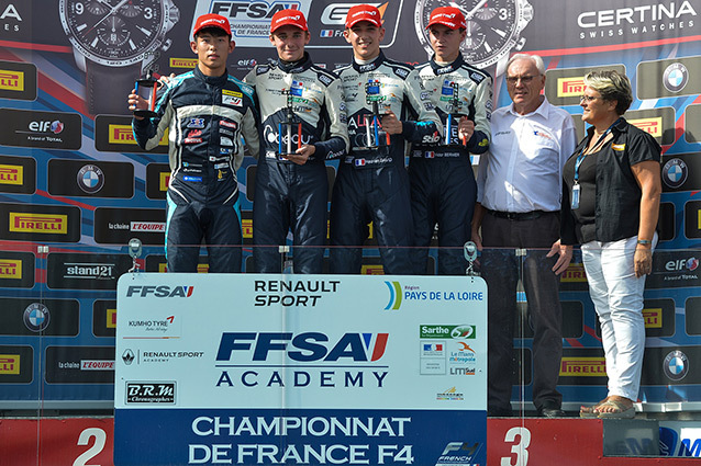 F4 Academy: Hot and cold for De Gerus, first win for Spenle