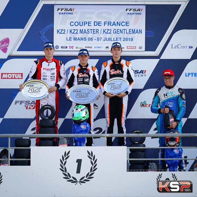 Nomblot devance Loubère dans la Coupe de France KZ2 au Mans