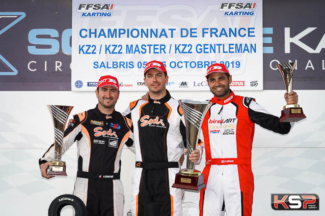 3e victoire synonyme de titre KZ2 Master pour Fiault