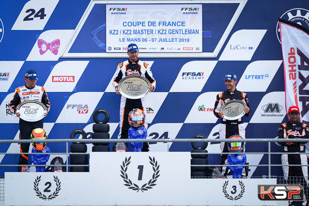 La Coupe de France KZ2 Master pour Fiault