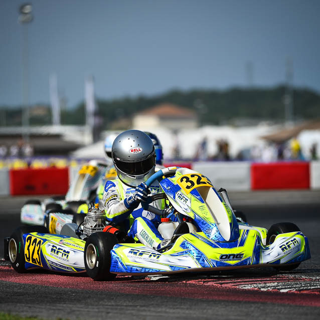 OK-Junior / WSK : Ugochukwu en pole à Lonato