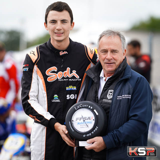 Salbris : la pole KZ2 pour Petit