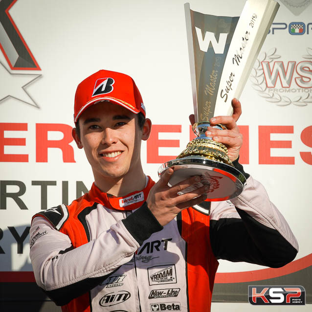 Un podium KZ2 pour commencer la WSK Super Master