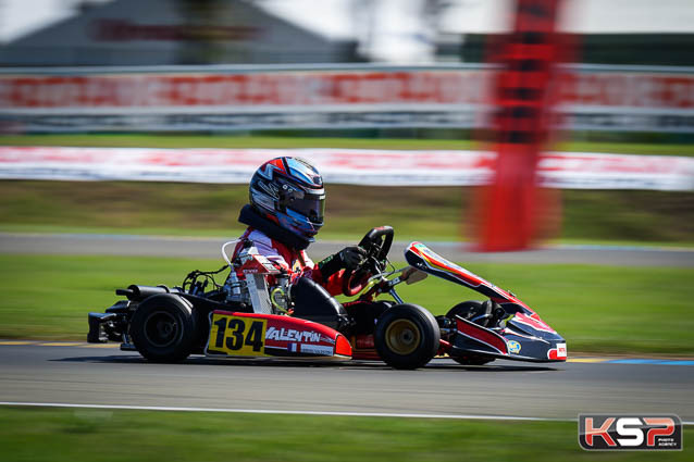 Hervas, poleman Mini Rotax sur le fil