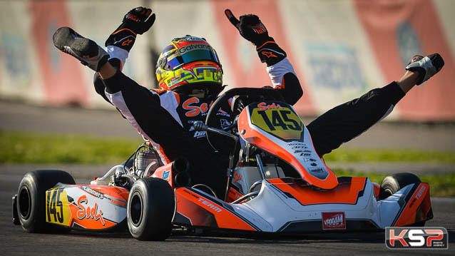 Grande victoire à Sarno et doublé en WSK Super Master