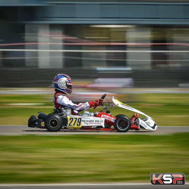 Kremers dans le top 4 international en KZ2