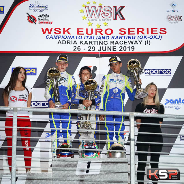 WSK Euro Series: victoire et titre pour Antonelli en OK-Junior