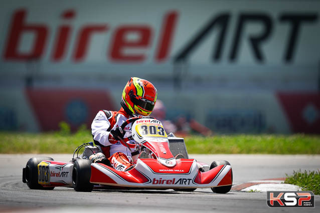 Birel ART au top de la performance à Sarno