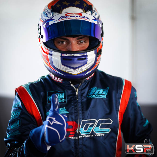 Incredible Pole Position for Palomba in KZ2 at Sarno