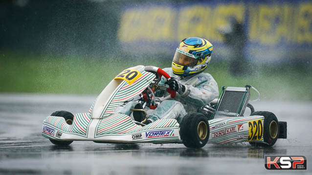 WSK Final Cup : Bedrin poleman Junior sob a chuva de Adria