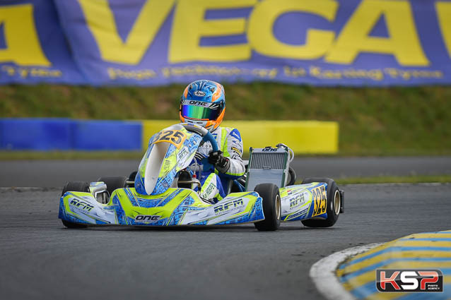 WSK Angerville: Ten Brinke deprived of victory, Van Hoepen on the podium