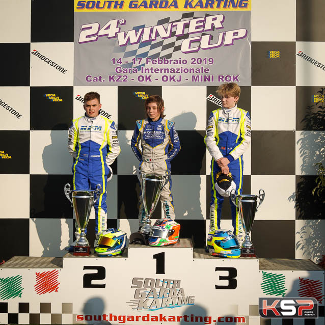 Great victory for Antonelli at the Winter Cup in Junior