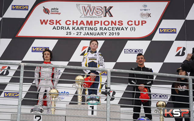 Barnard vence a WSK Champions Cup na OK