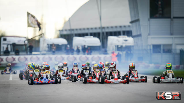 Double podium Parolin en Mini et OK-Junior avec Khavalkin et Kucharczyk