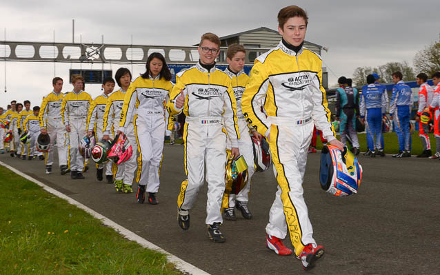 Three French drivers on the podiums at Aunay les Bois