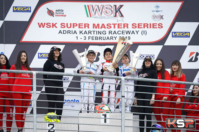 Al Dhaheri, vainqueur en Mini d’une WSK Super Master difficile à Adria