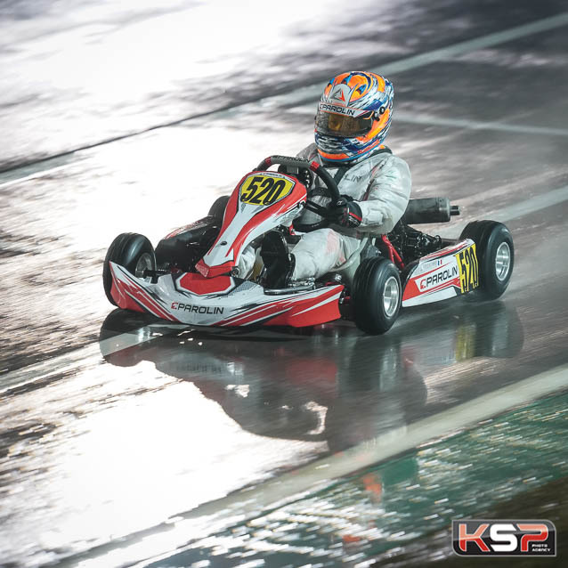 Verbrugge avait pris un bon départ en WSK Super Master