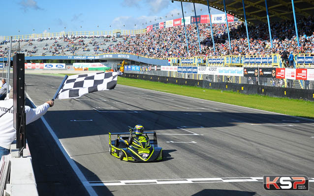 Peter Elkmann wins twice and takes control at Assen