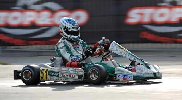 Tony Kart confirms pace with Ardigo