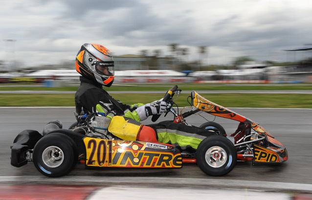 Verstappen from Leclerc in the KF2 Prefinal