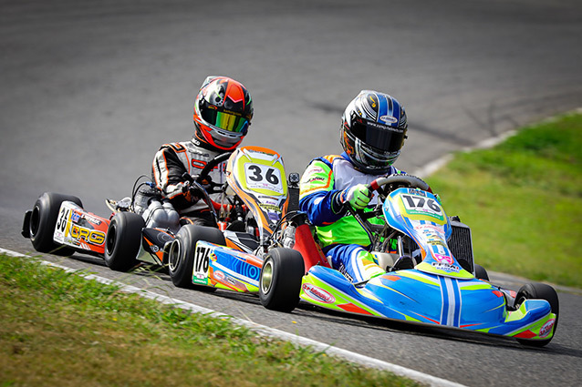 Belles bagarres en KZ2 Master & Gentleman à Pau-Arnos