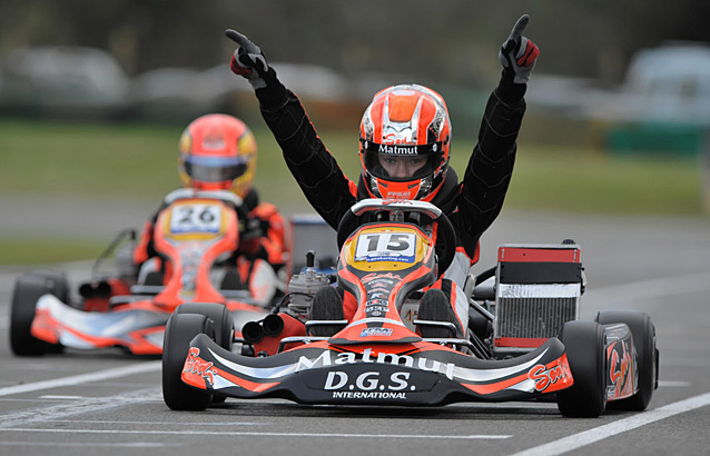 Pierre Gasly Champion de France KF3 2010