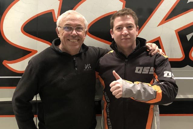 Pierre Gilbert de retour en KZ2 avec DSS