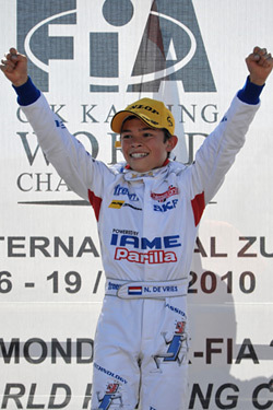 Nyck De Vries, 2010 Karting World Champion