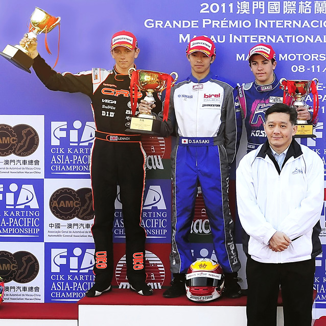 A Podium to Conclude 2011