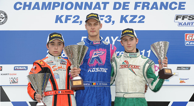 De Ridder vainqueur, Belmaaziz Champion