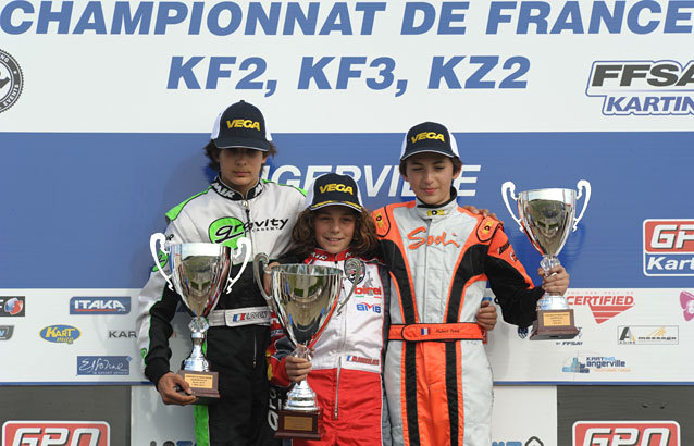 Boccolacci: 1ère victoire KF3