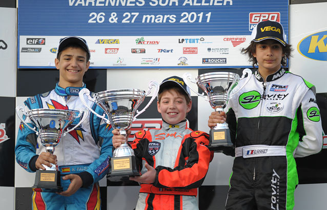 First win in KF3 for Besancenez