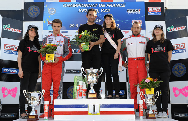 Fiault remporte le quarté KZ2