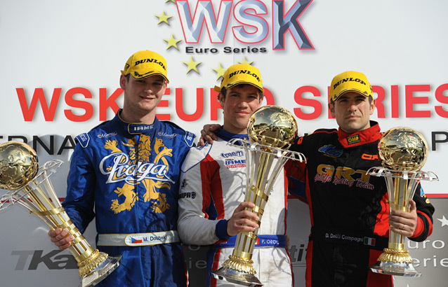 Orcic wins his first race in KZ2