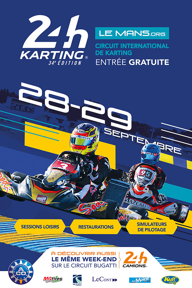 24 Heures Karting 2019: dernière ligne droite avant le départ