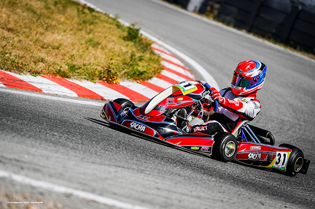 Sacha Maguet 2ème de la Coupe de France et qualifié pour la Grande Finale Rotax !