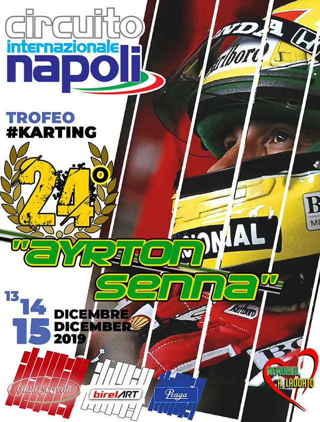 Inscriptions ouvertes pour le 24e Trofeo Ayrton Senna à Sarno