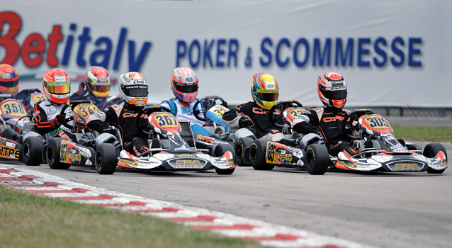 Verstappen Goes it Alone at WSK Nations Cup