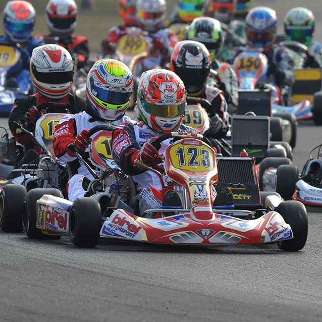 Conto wins the prefinal in KZ2, Hanley second