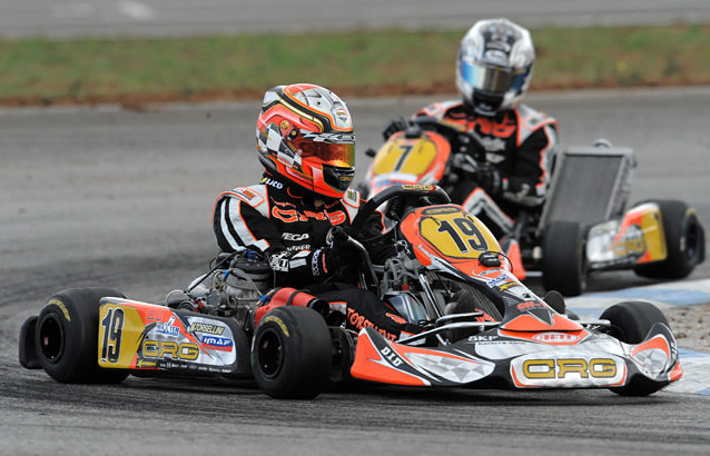 WSK Final Cup: bella prestazione di CRG nella KZ