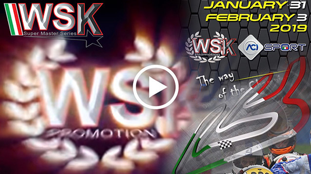 Toutes les vidéos du 1er meeting WSK Super Master à Adria