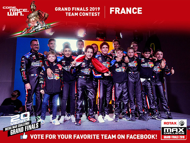 Help the Team France 2019 win!