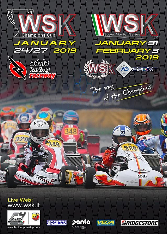 The WSK Champions Cup 2019 season’s opener at Adria