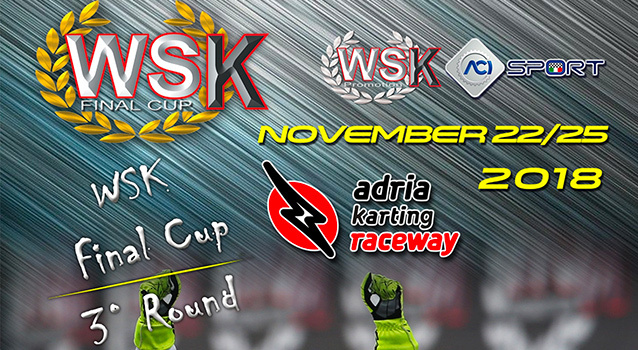 Le gare finali alla WSK Final Cup a Adria