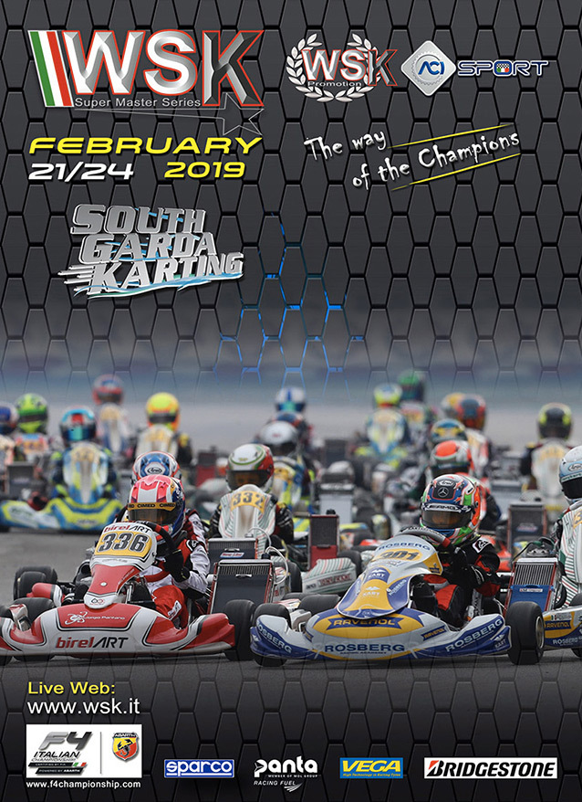 Second round of the WSK Super Master Series in Lonato