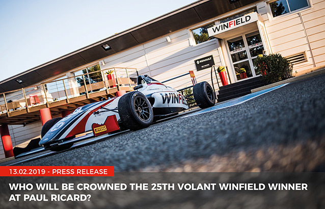 Who will be crowned the 25th Volant Winfield Winner at Paul Ricard?