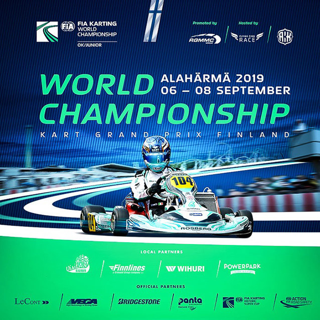 Schedule of the World Championship – OK and OK-Junior at Alahärmä